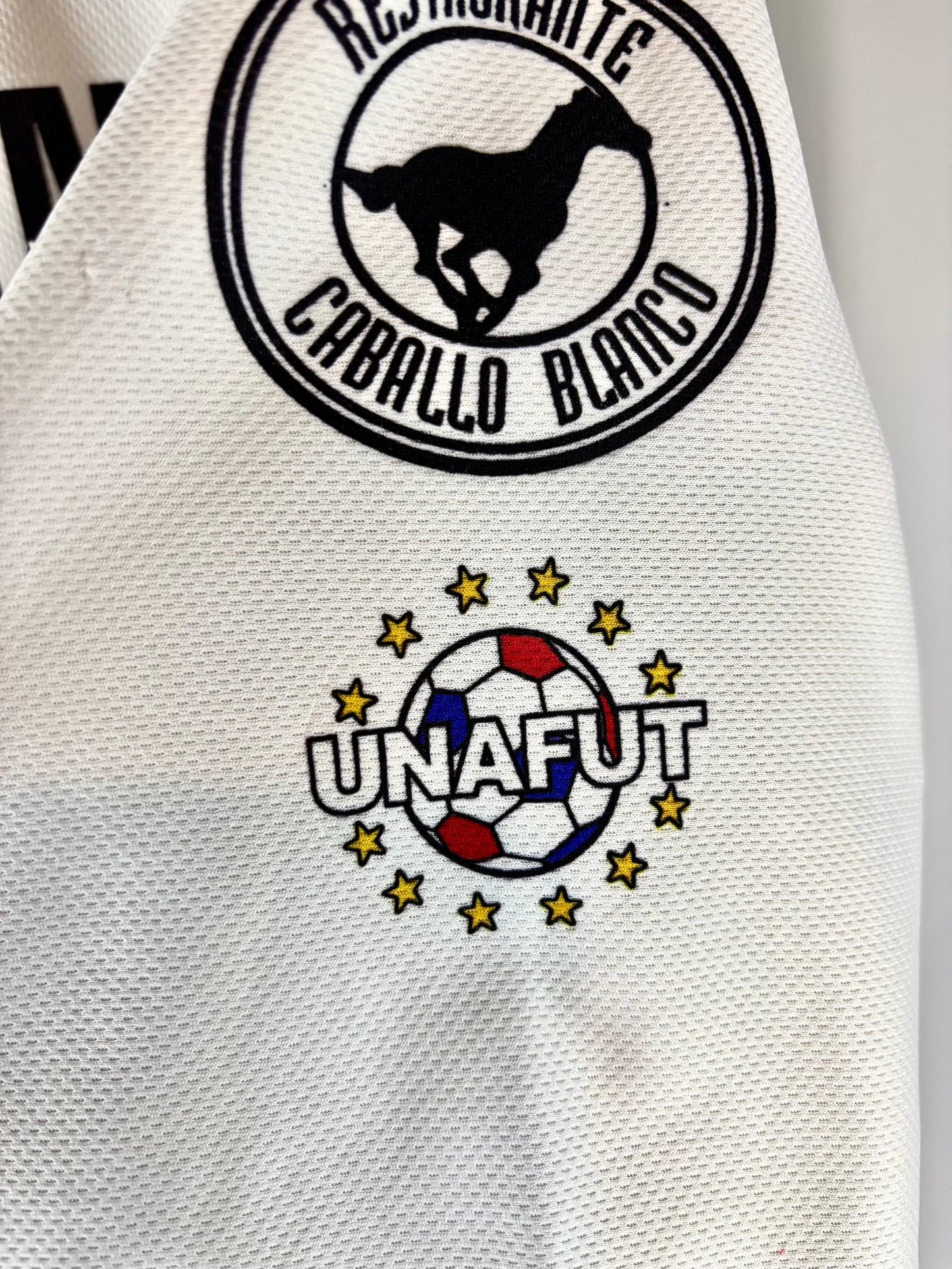 Camiseta match worn Municipal Liberia Forza 2006 original | Visita | Talla XL | #21