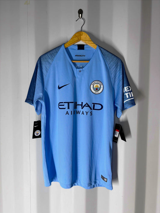 Manchester City - 2018/2019 - Local - Nike - Talla L - Nueva con etiquetas