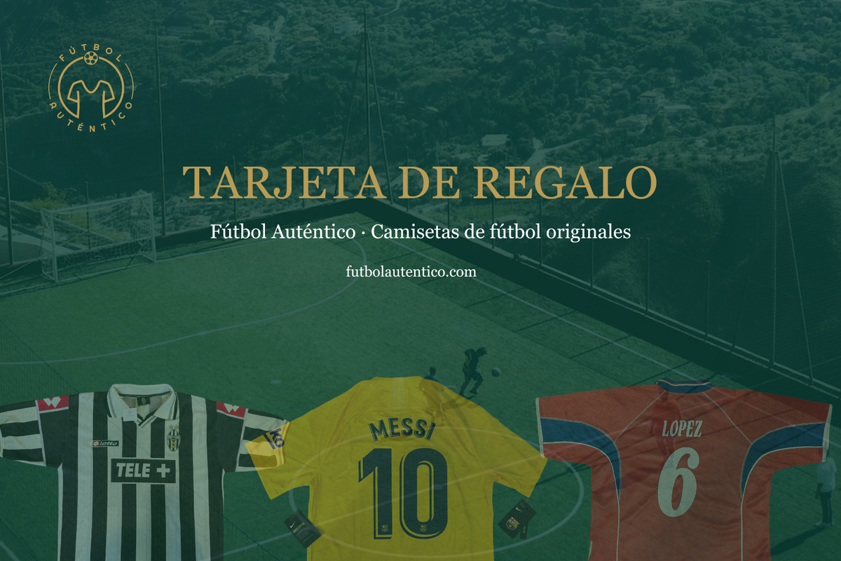 Tarjeta de regalo de Fútbol Auténtico