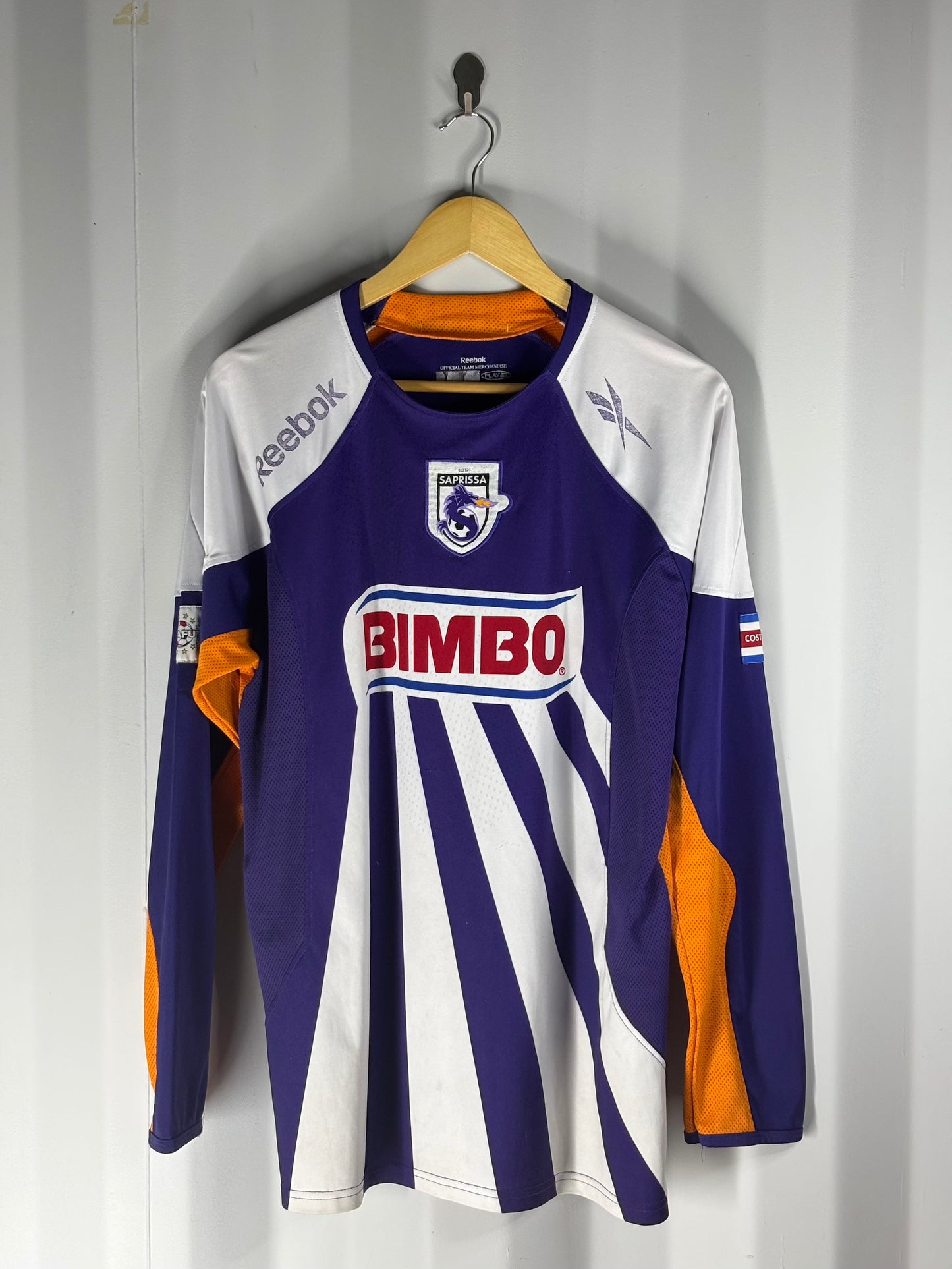 Camiseta Saprissa Reebok 2009 original | Local | Talla L | Centeno