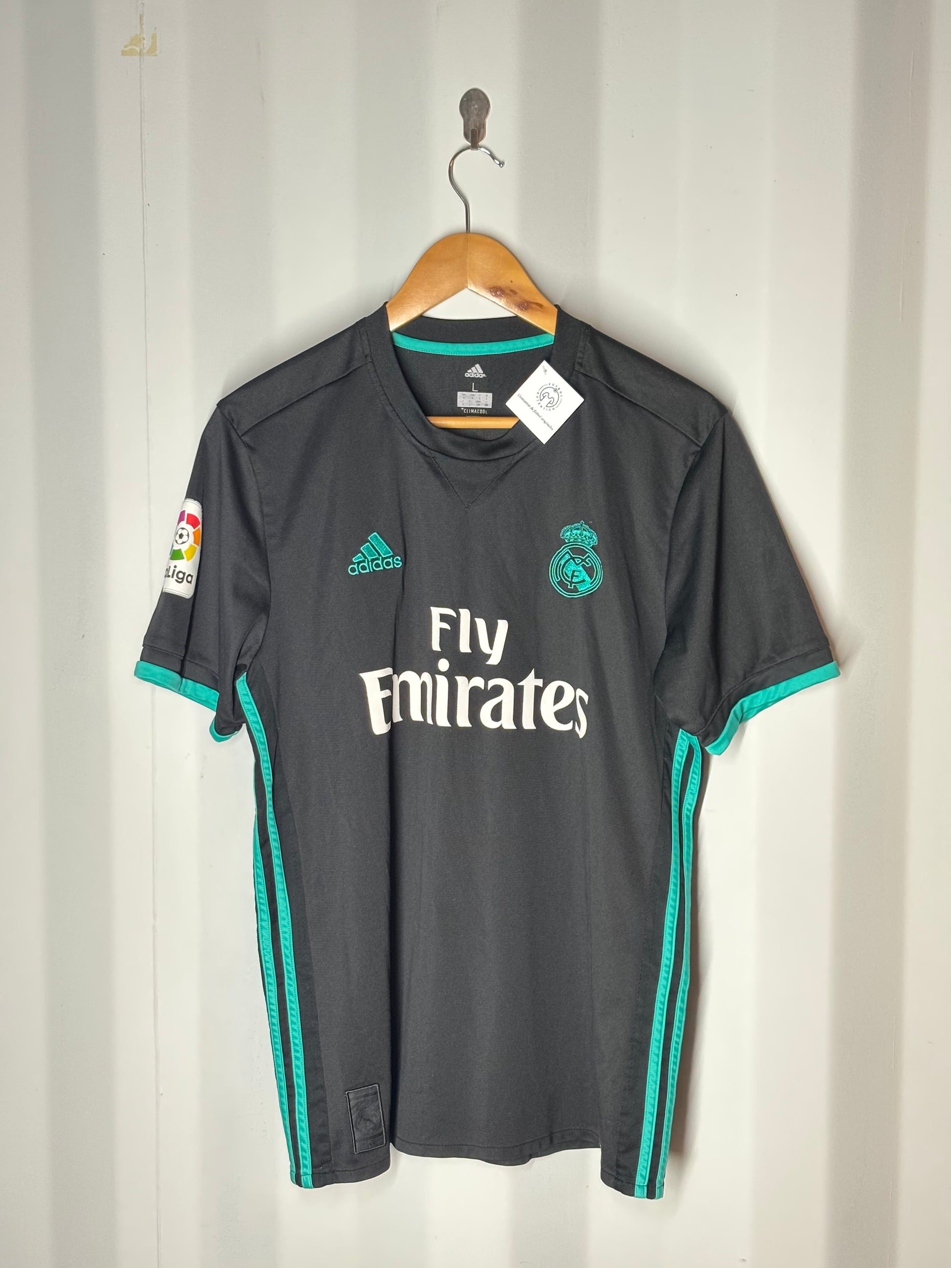 Camiseta original visitante Adidas Real Madrid temporada 2017