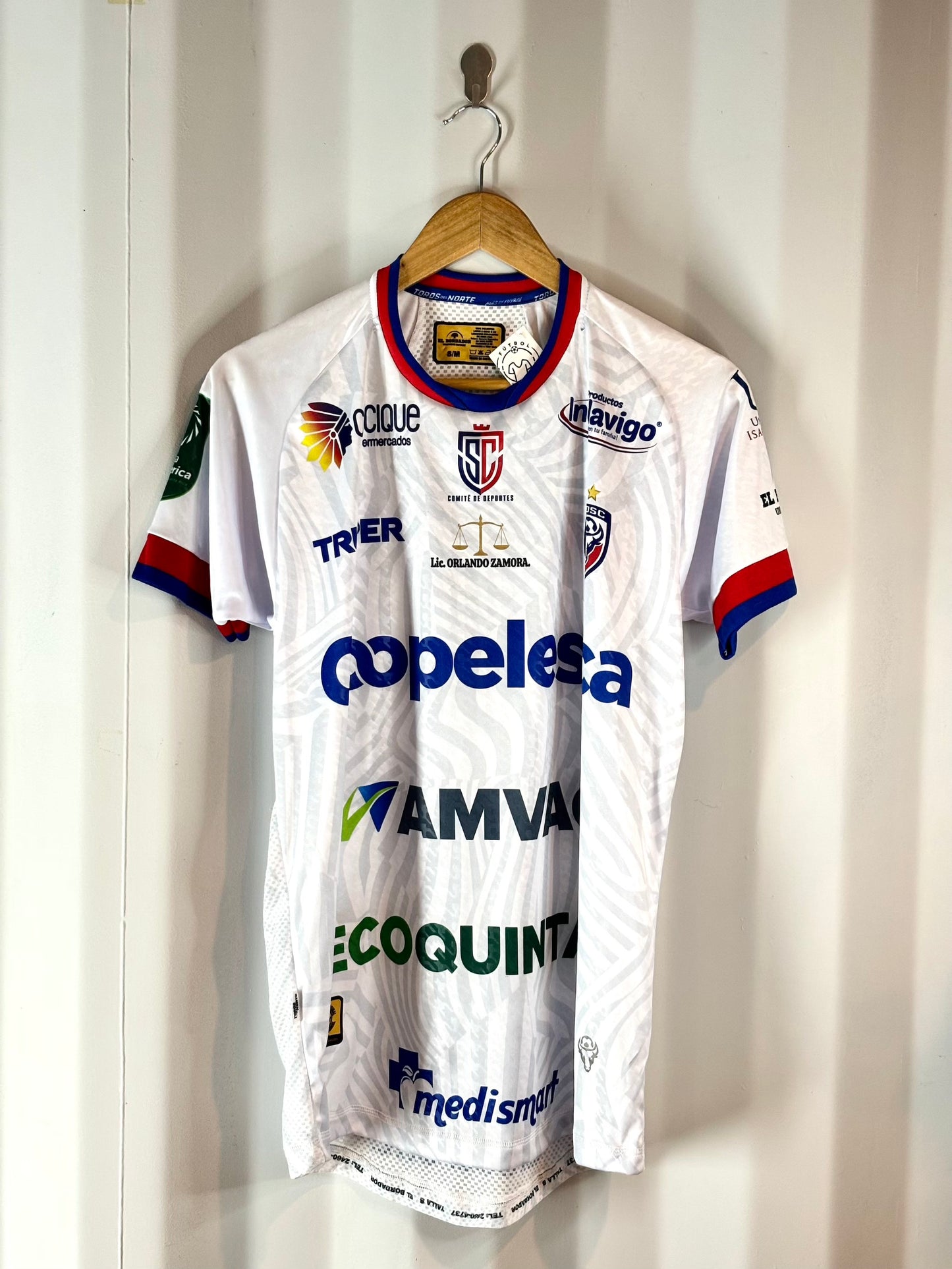 San Carlos camiseta original Costa Rica frente