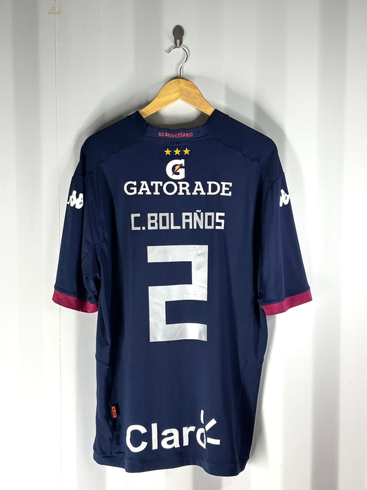 Tercer uniforme Deportivo Saprissa año 2015 con el dorsal de Bolaños