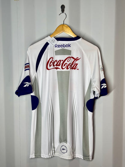 Camiseta de visita de Saprissa año 2010 Reebok espalda