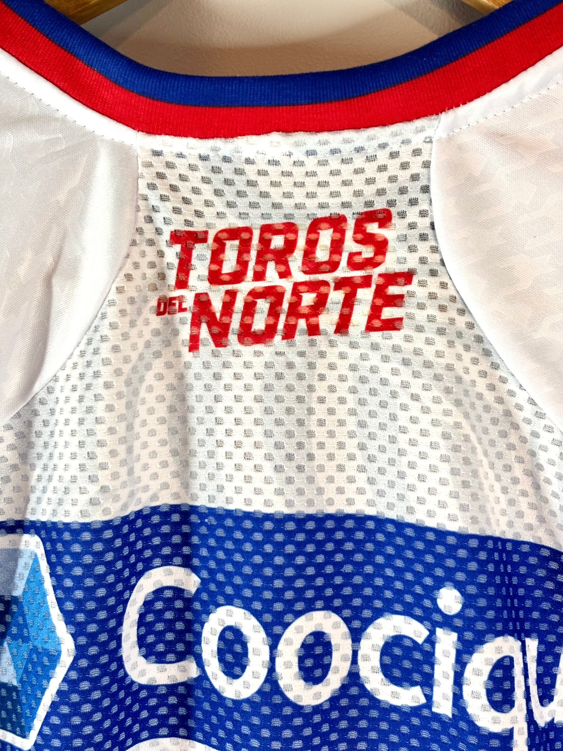 San Carlos camiseta original Costa Rica detalle